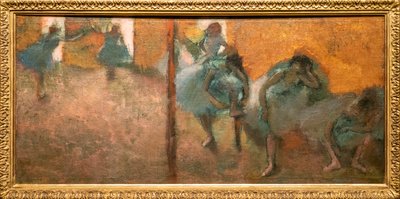 Danseurs à la maison - Edgar Degas