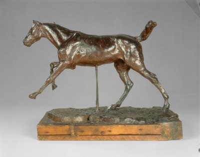 Cheval galopant sur le pied droit, fin des années 1880 - Edgar Degas