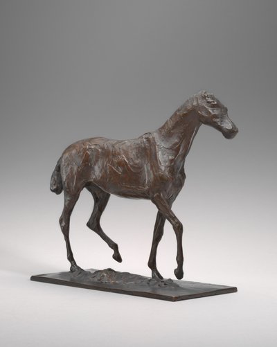 Cheval marchant, cire originale probablement début des années 1870, moulé vers 1920-1921 - Edgar Degas