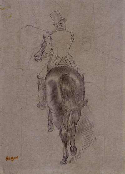 Chasseur à cheval - Edgar Degas