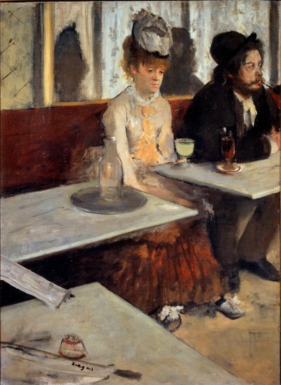 Dans un café ou L