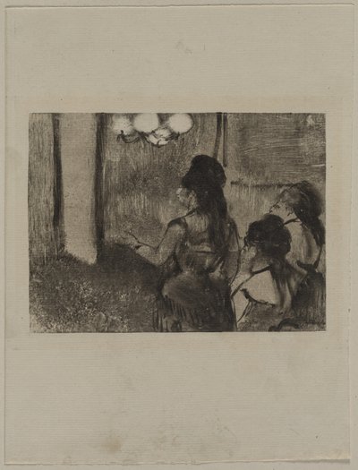 Dans le salon - Edgar Degas