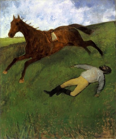 Jockey blessé, 1896-98 - Edgar Degas