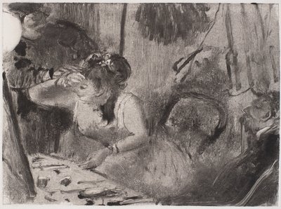 Intimité, c. 1877-80 - Edgar Degas
