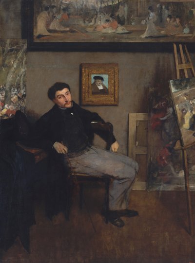 James-Jacques-Joseph Tissot - Edgar Degas