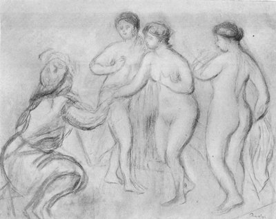 Jugement de Paris, vers 1913 - Edgar Degas