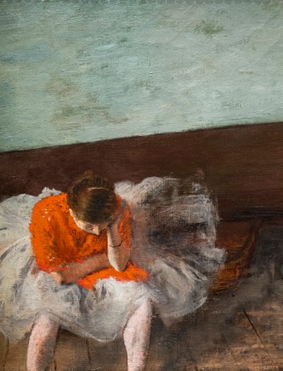La Leçon de danse (Salle de répétition) (détail) - Edgar Degas
