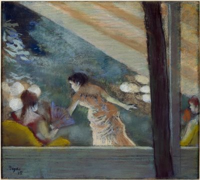 Le café concert aux ambassadeurs - Edgar Degas