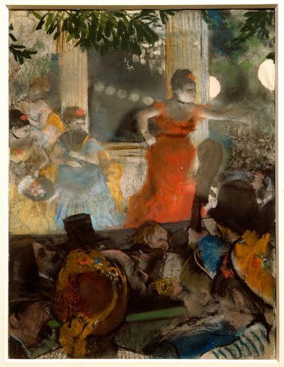 Le café-concert, aux ambassadeurs - Edgar Degas