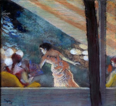 Le café-concert des Ambassadeurs - Edgar Degas