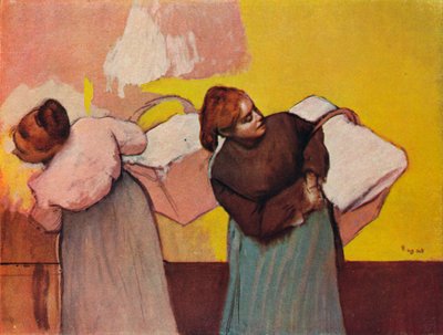 Les Blanchisseuses - Edgar Degas