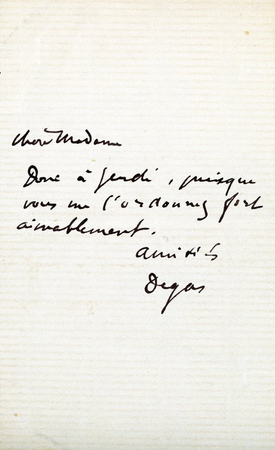 Lettre de l