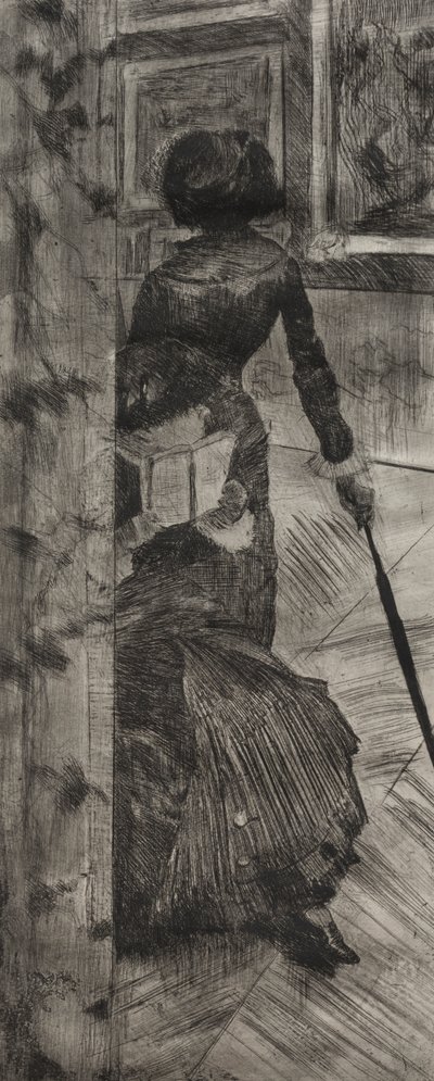 Mary Cassatt au Louvre : La galerie des peintures - Edgar Degas