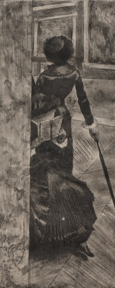 Mary Cassatt au Louvre : La galerie des peintures - Edgar Degas