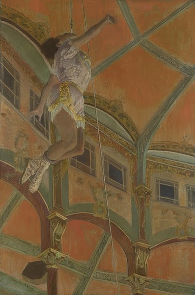 Miss La La au cirque Fernando. 1879 - Edgar Degas