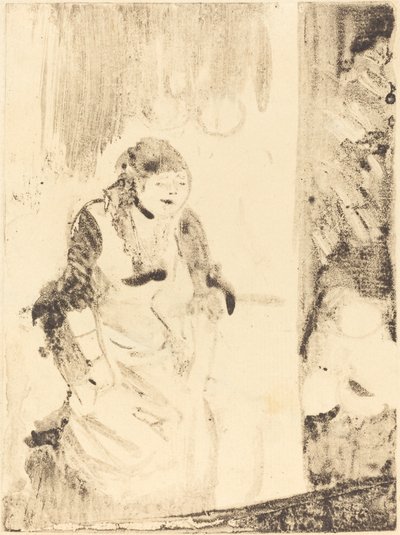 Mlle Bécat, c. 1877-1878 - Edgar Degas