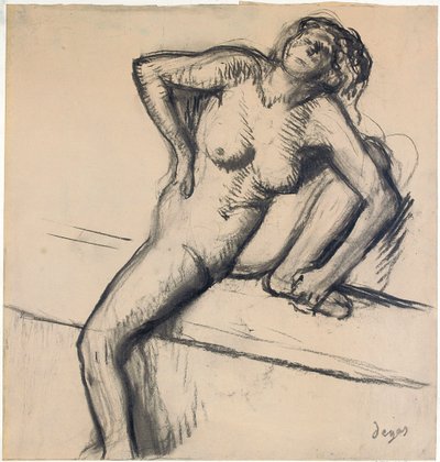 Nu, fin des années 1890 - Edgar Degas