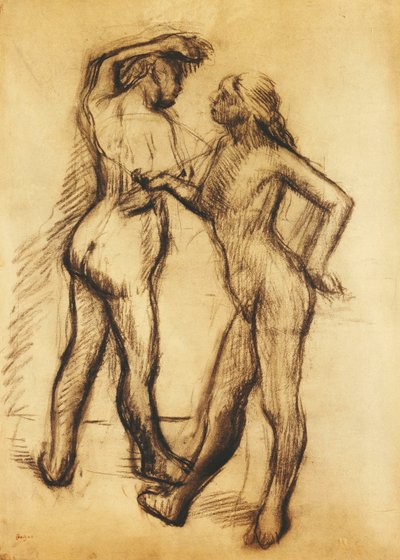 Étude de nu - Edgar Degas