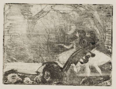 On Stage I - Edgar Degas