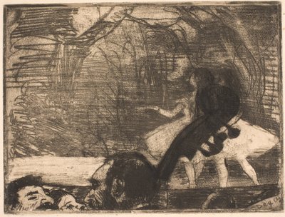 Sur scène - Edgar Degas