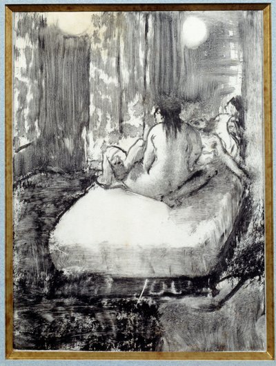 Sur le lit - Edgar Degas
