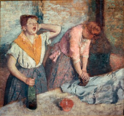 Les Repasseuses - Edgar Degas