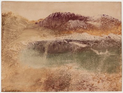 Paysage Roux, vers 1890 - Edgar Degas