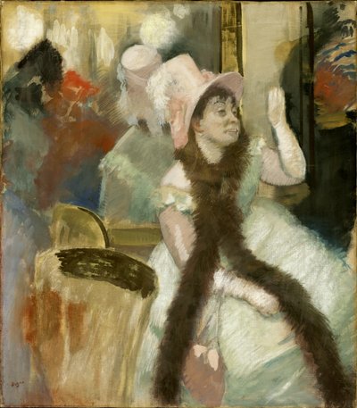 Portrait après un bal costumé - Edgar Degas