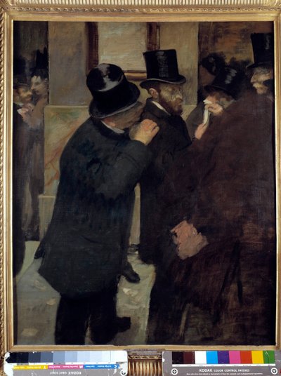 Portraits à la Bourse - Edgar Degas