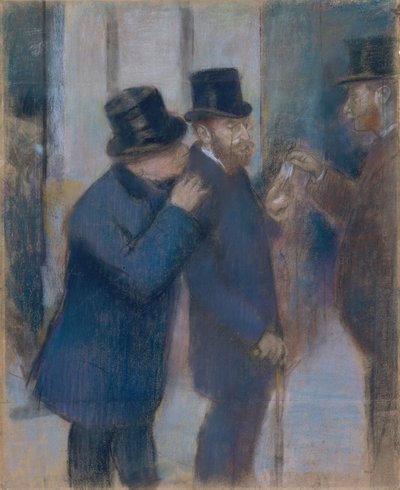 Portraits à la Bourse, vers 1878-79 - Edgar Degas