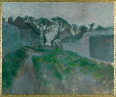 Rue de village Saint-Valery-sur-Somme - Edgar Degas