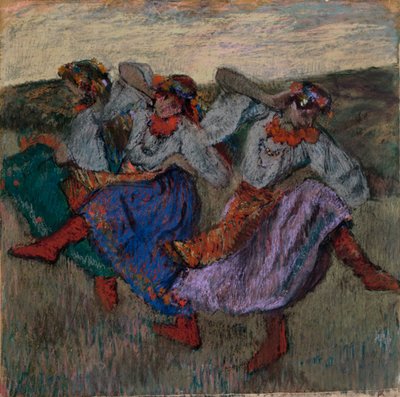 Danseuses russes, vers 1899 - Edgar Degas