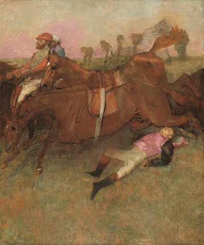 Scène de la course d