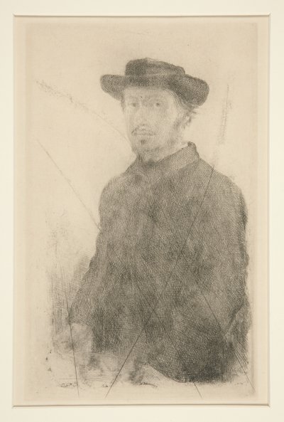 Autoportrait, 1857 - Edgar Degas