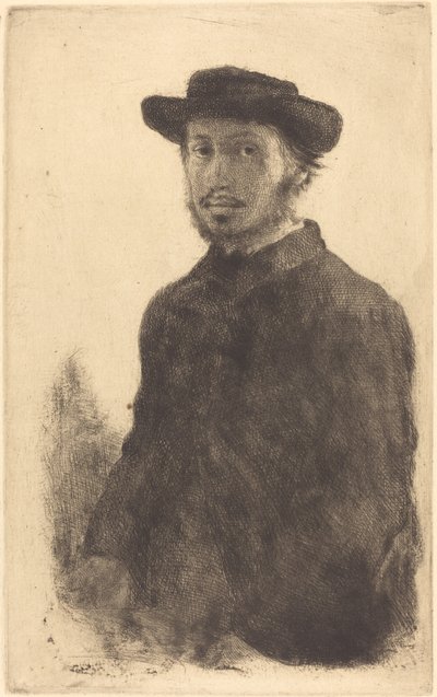 Autoportrait Edgar Degas, par lui-même - Edgar Degas