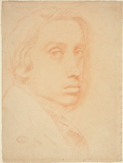 Autoportrait, vers 1855 - Edgar Degas