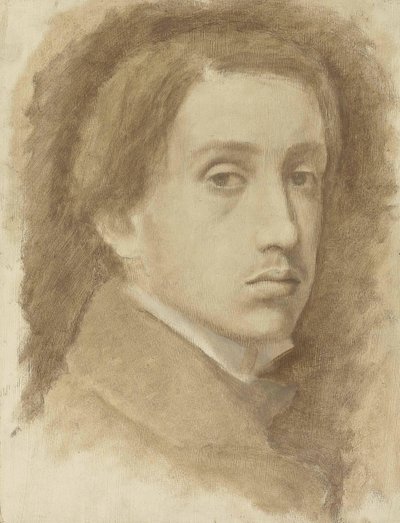 Autoportrait, vers 1854 - Edgar Degas