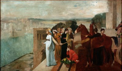 Sémiramis construisant Babylone - Edgar Degas