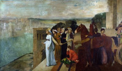 Sémiramis construisant Babylone, 1861 - Edgar Degas