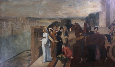Sémiramis construisant Babylone, 1861 - Edgar Degas