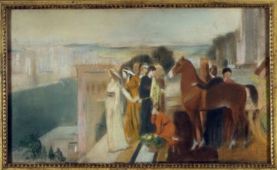 Sémiramis construisant Babylone - Edgar Degas