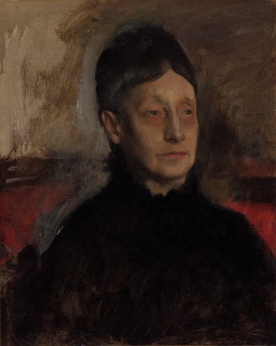 Stefanina Primicile Carafa, marquise de Cicerale et duchesse de Montejasi, vers 1875 - Edgar Degas