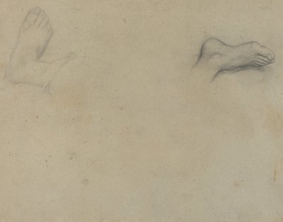 Études de pieds - Edgar Degas