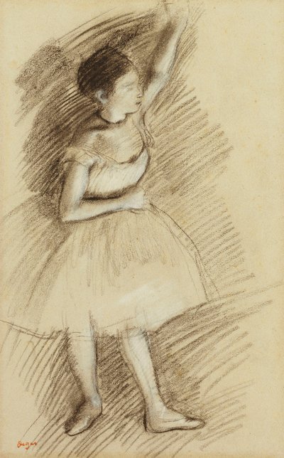 Étude de Danseuse - Edgar Degas