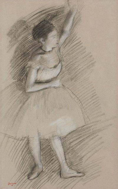 Étude de danseuse, 1873-1874 - Edgar Degas