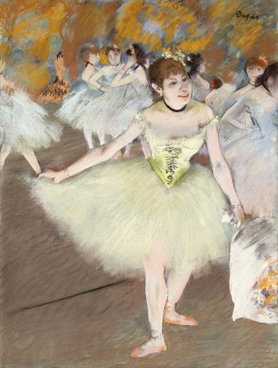 Sur la scène, 1879-1881 - Edgar Degas