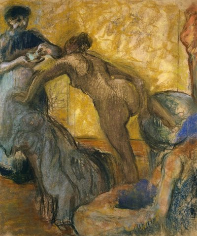 La tasse de chocolat chaud, 1900-5 - Edgar Degas