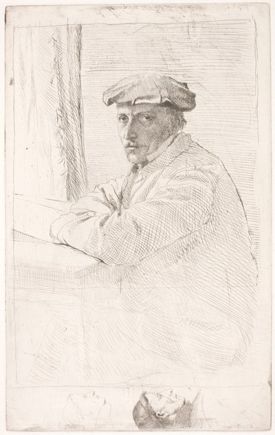 Le graveur Joseph Tourny - Edgar Degas