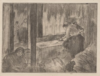 Les Blanchisseuses - Edgar Degas