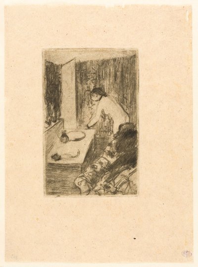 La Petite Salle de Bain - Edgar Degas